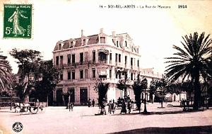 SIDI-BEL-ABBES - RUE DE MASCARA - 1914